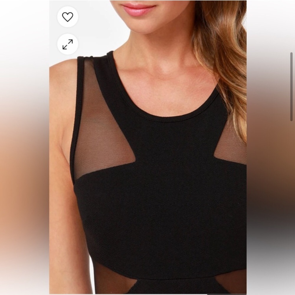 LULU’S • LASTING IMPRESSIONS • Elegant Black Maxi Evening Dress - Picture 2 of 13